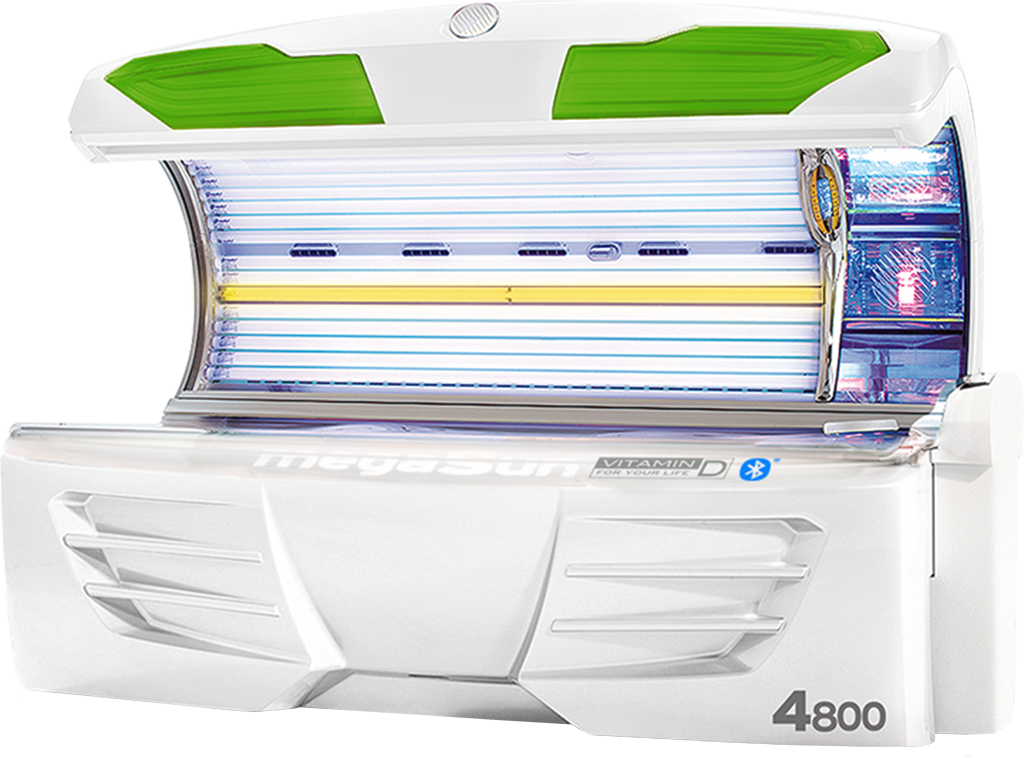 Solarium MegaSun 4800 offen